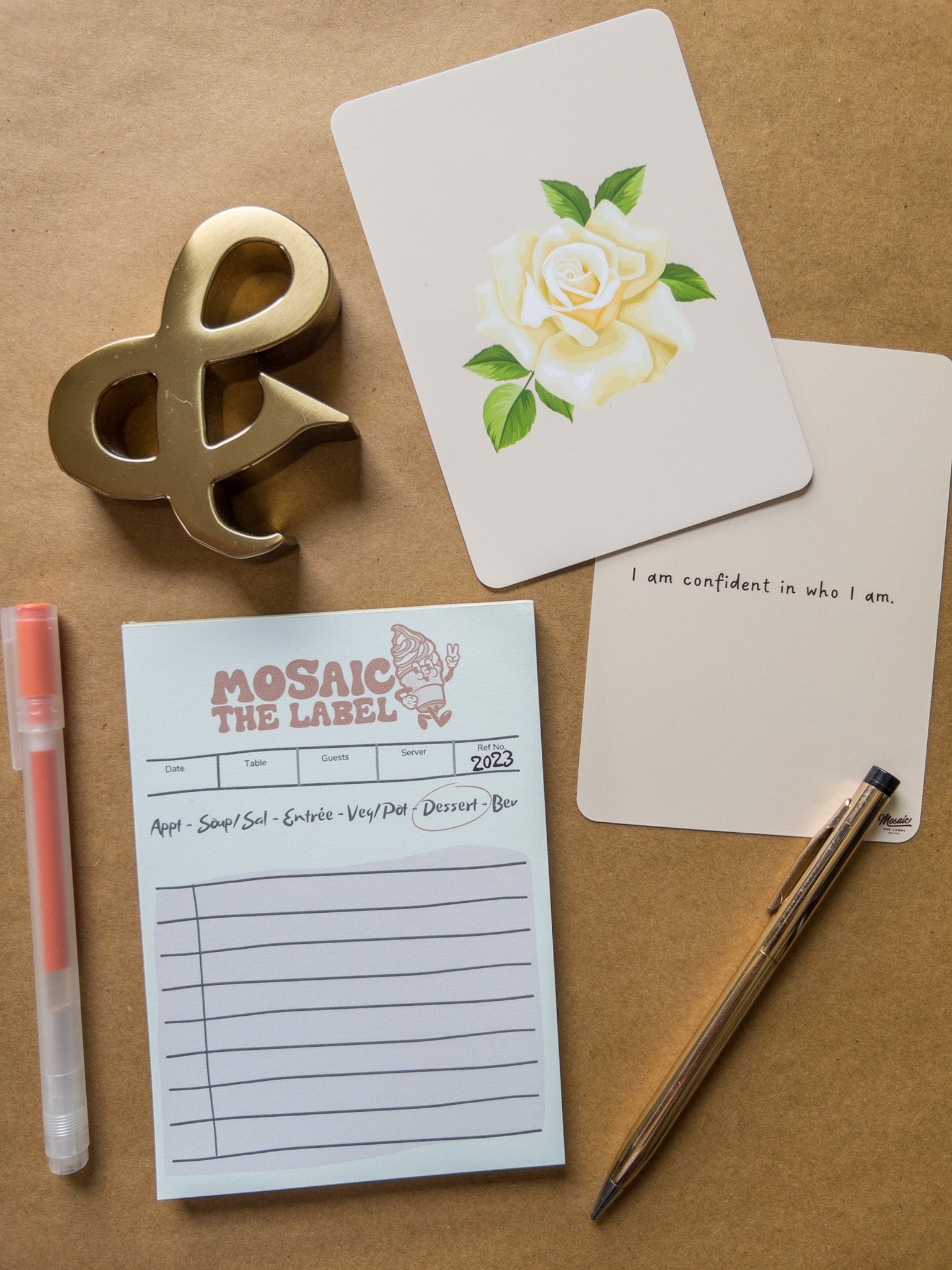 Restaurant Notepad | Mosaic the label