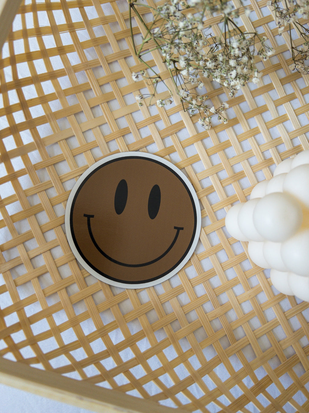 Mixed Smiley Face Magnet - Mosaic the Label