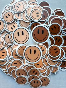 Mixed Smiley Face Mini Sticker Pack - Mosaic the Label