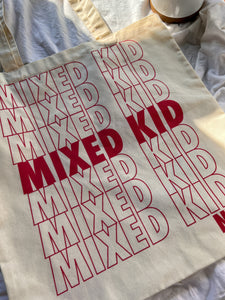 Mixed Kid Bodega Thank You Tote Bag.