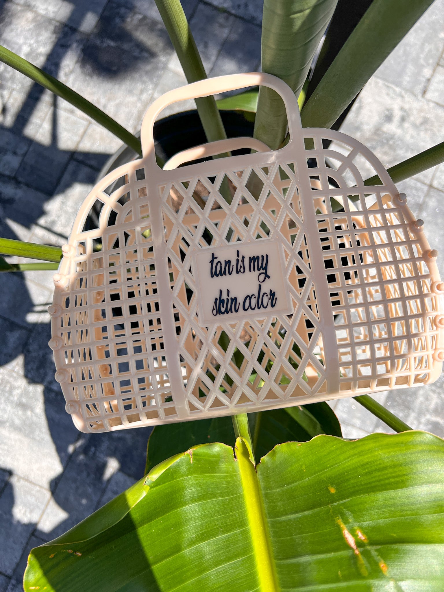 Mini Jelly Beach Bag | Mosaic The Label