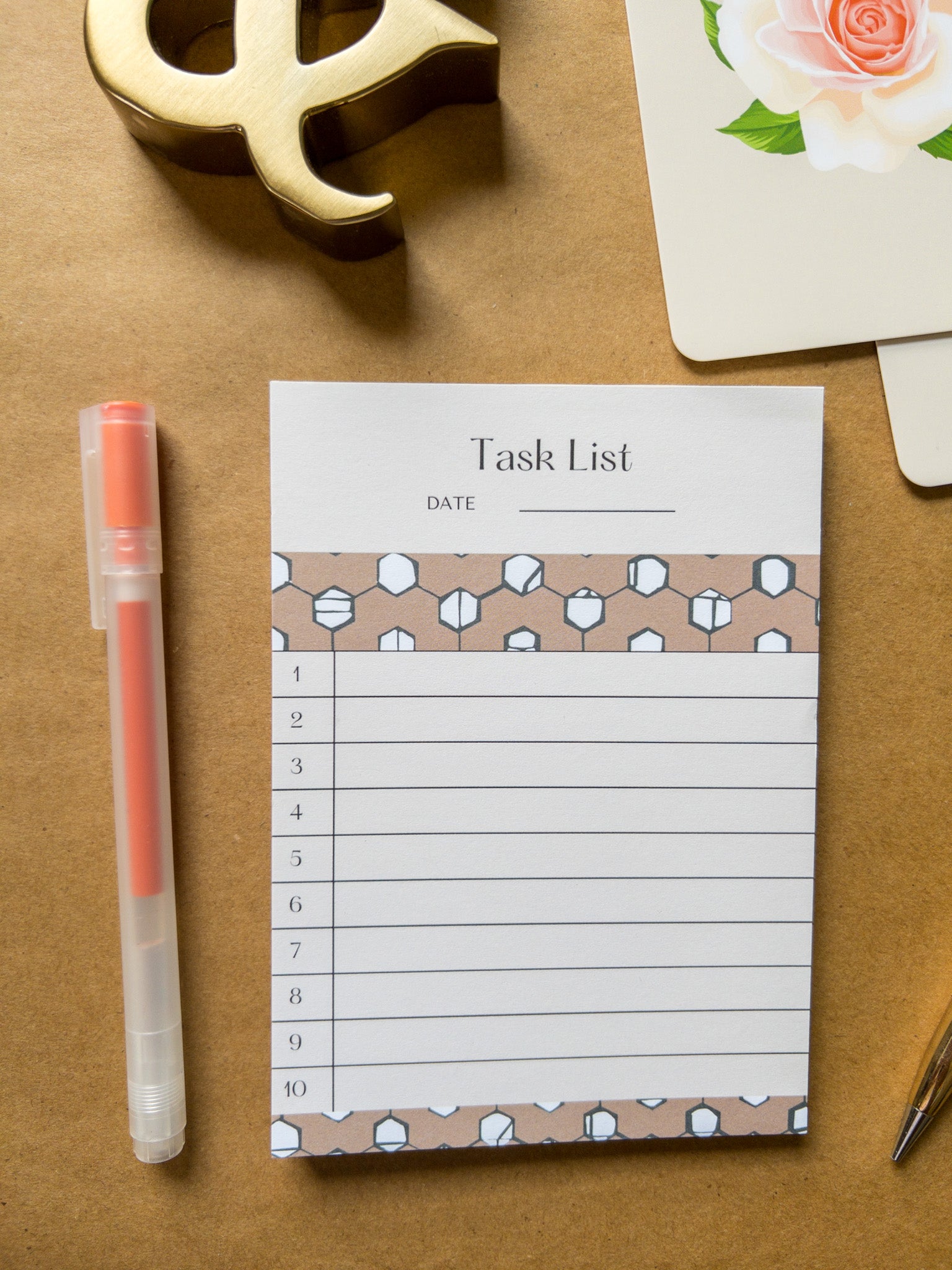 Mosaic Task List Notepad | Mosaic The Label