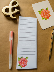 Hybrid Rose Notepad | Mosaic the label