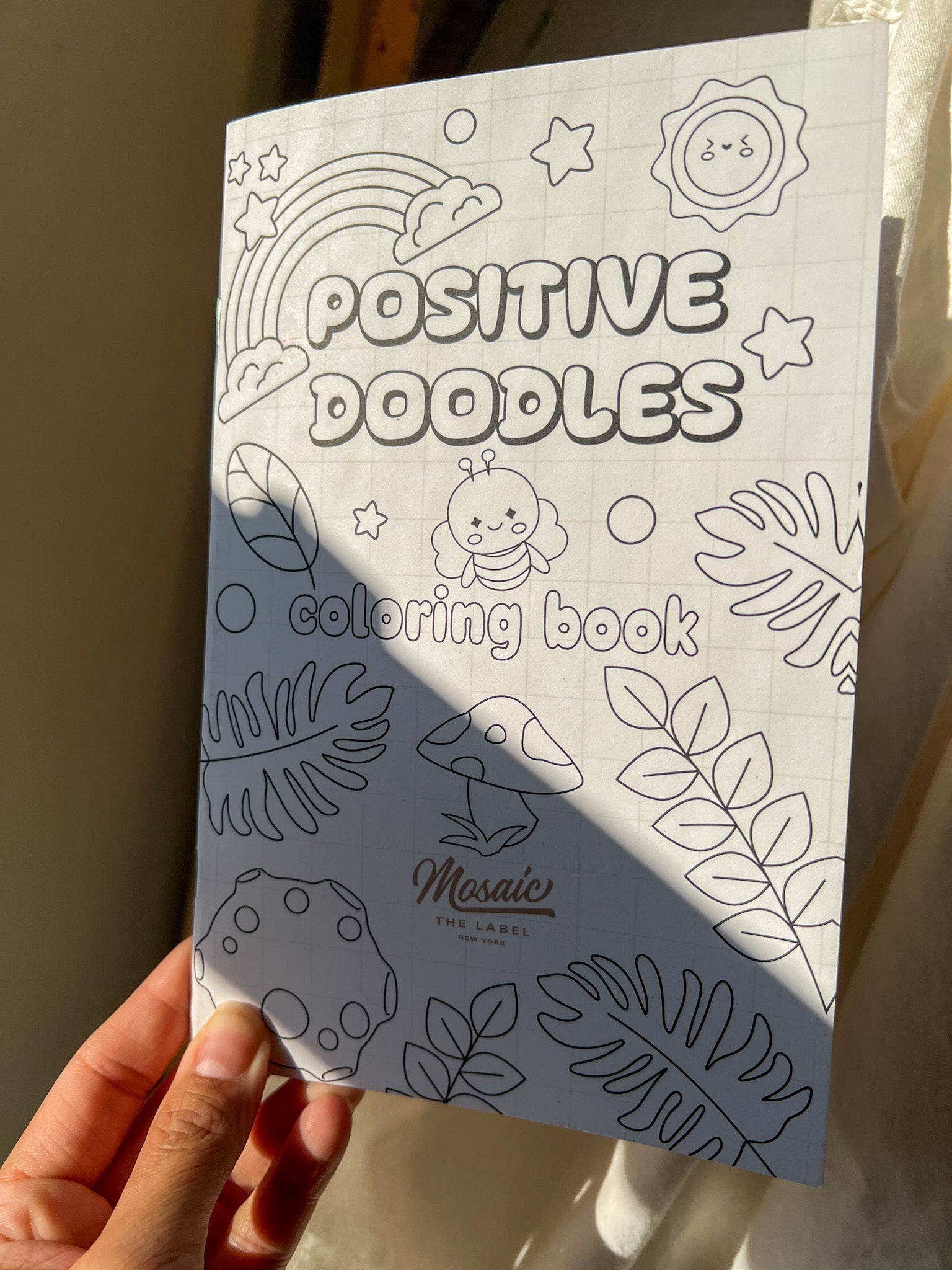 Positive Doodles Coloring Book