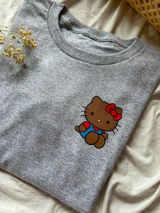 Kids Brown He!!o Kitty Body T-Shirt