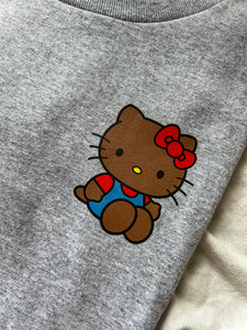 Kids Brown He!!o Kitty Body T-Shirt
