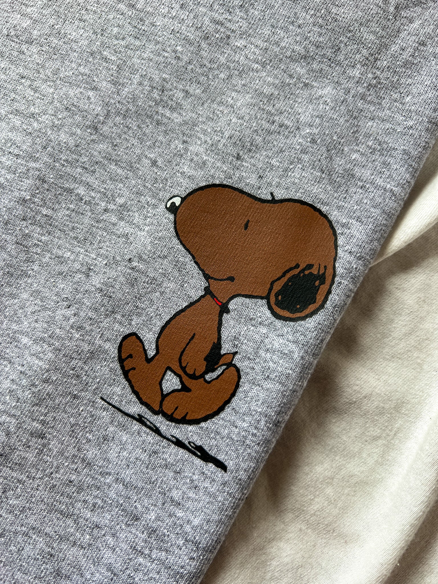 Brown Snoopie T-Shirt