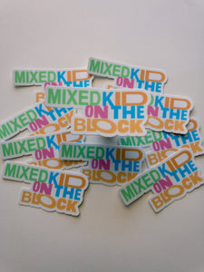 Mixed Kid On The Block Sticker - Mosaic the Label