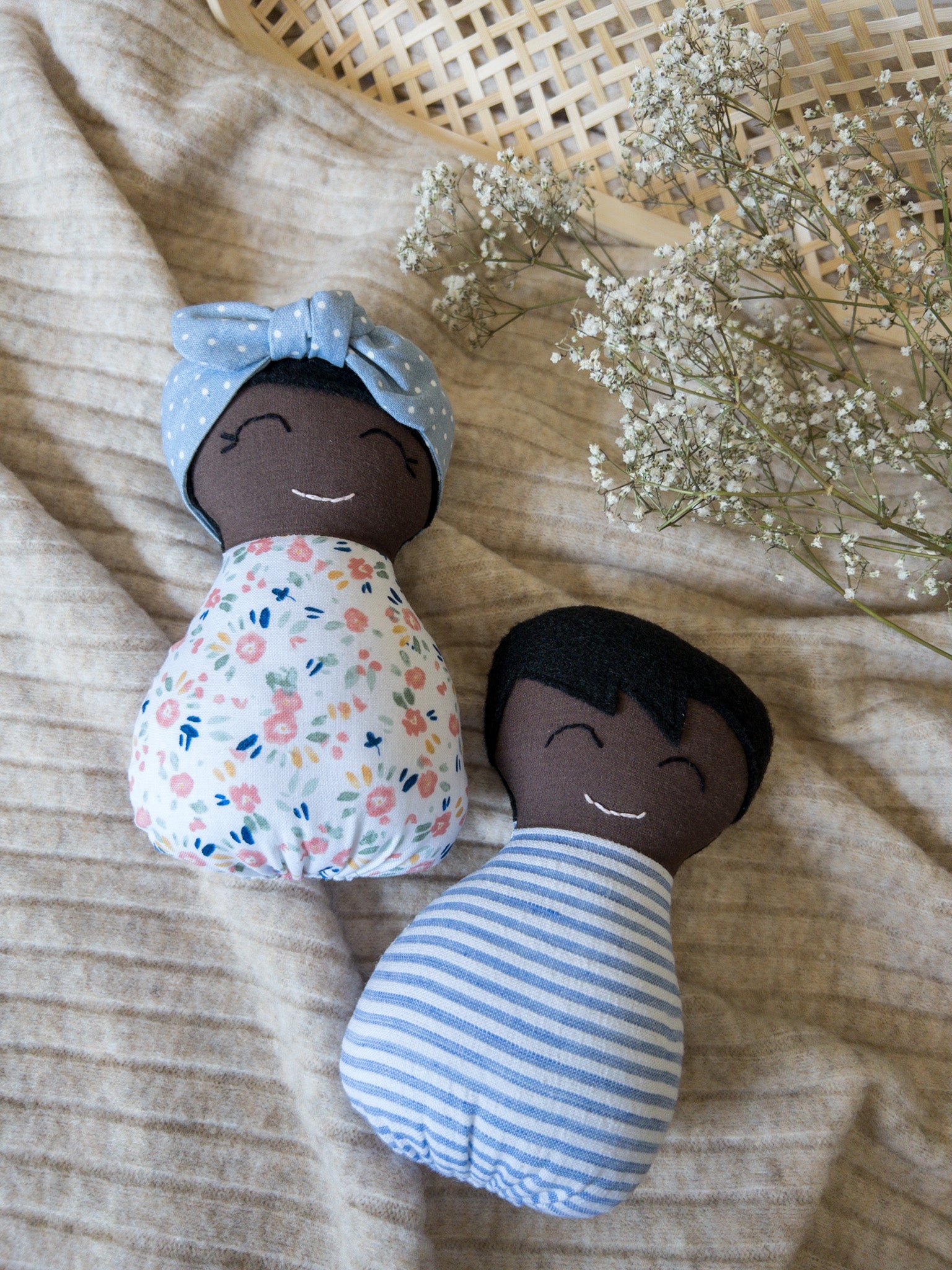 Handmade Baby Doll: Girl - Mosaic the Label