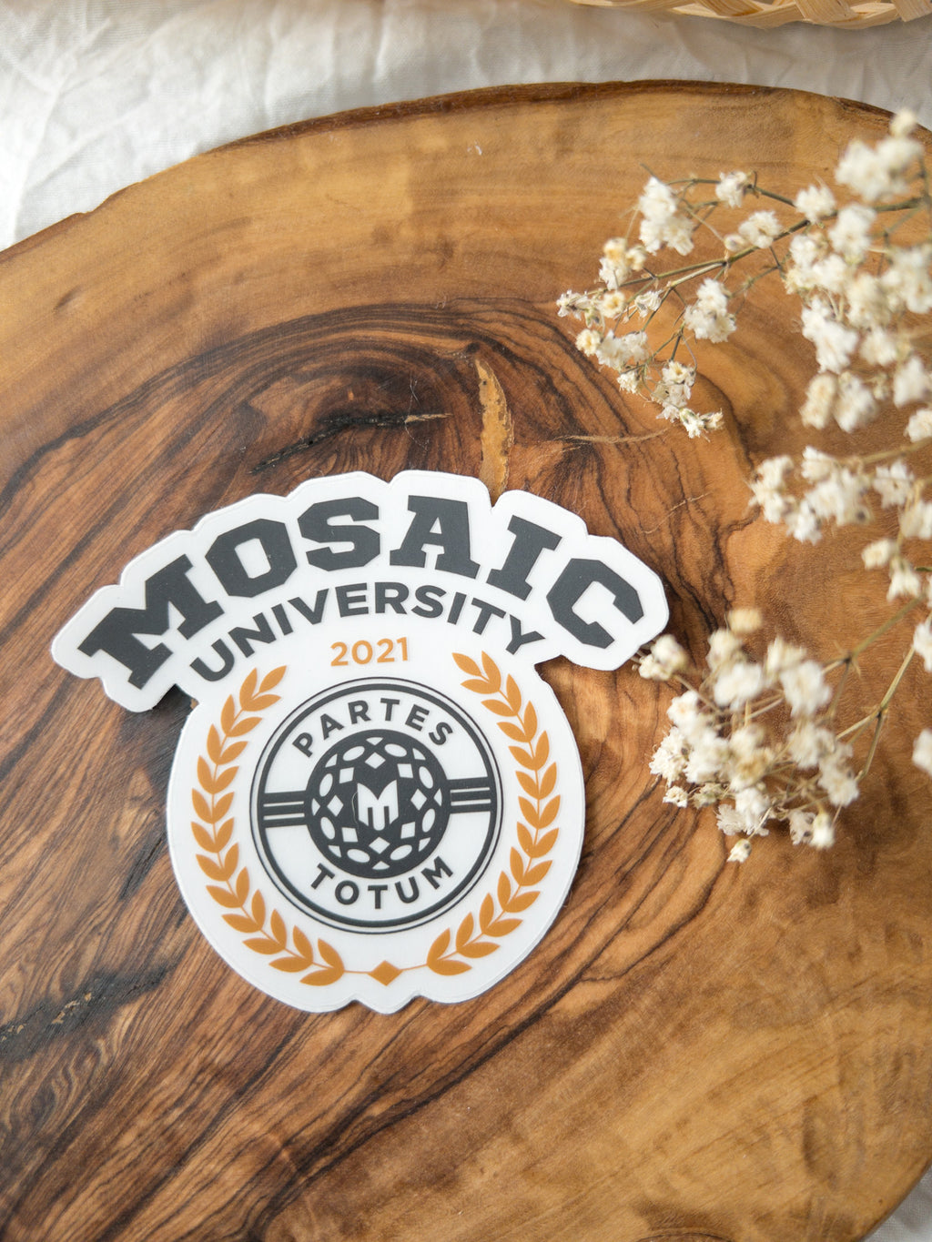 University Collegiate Collection Sticker | Mosaic The Label