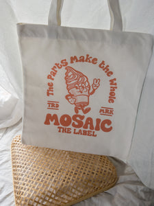 Canvas Totebag- Mosaic The Label