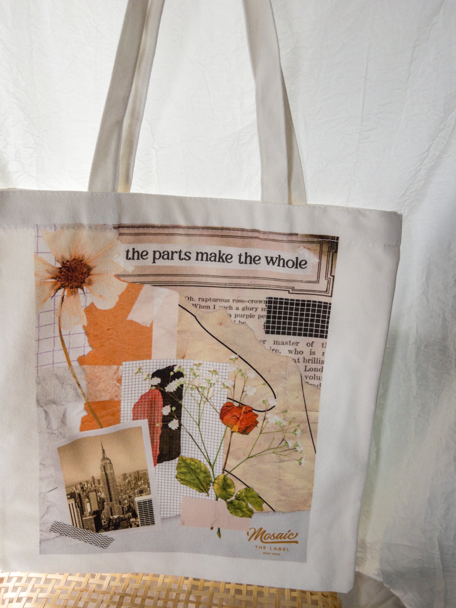 Canvas Totebag- Mosaic The Label