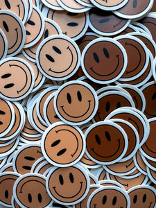 Mixed Smiley Face Mini Sticker Pack - Mosaic the Label