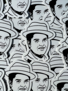 Bruno Mars- Mixed Icons Sticker - Mosaic the Label