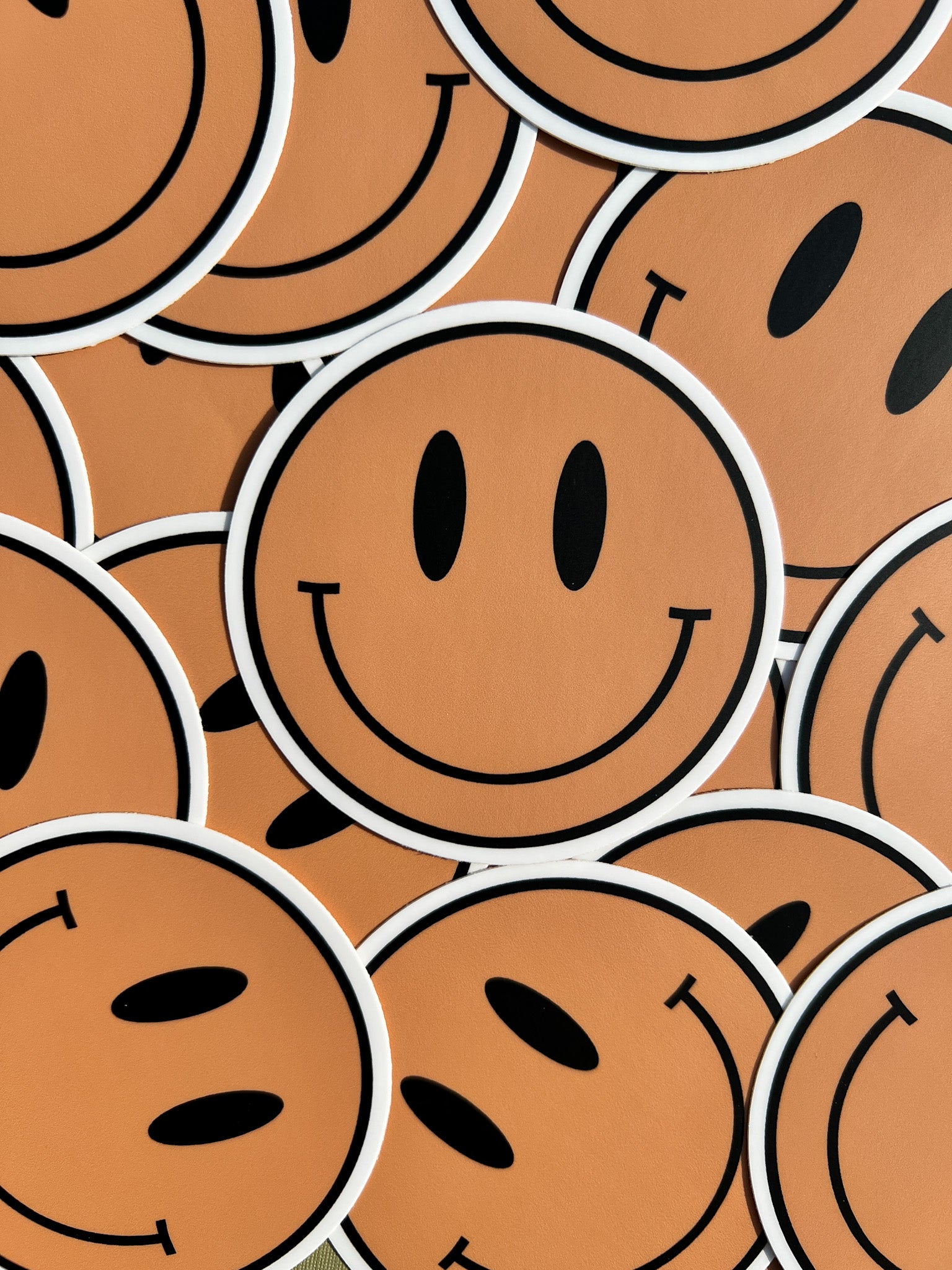 Mixed Smiley Face Large Sticker - Mosaic the Label