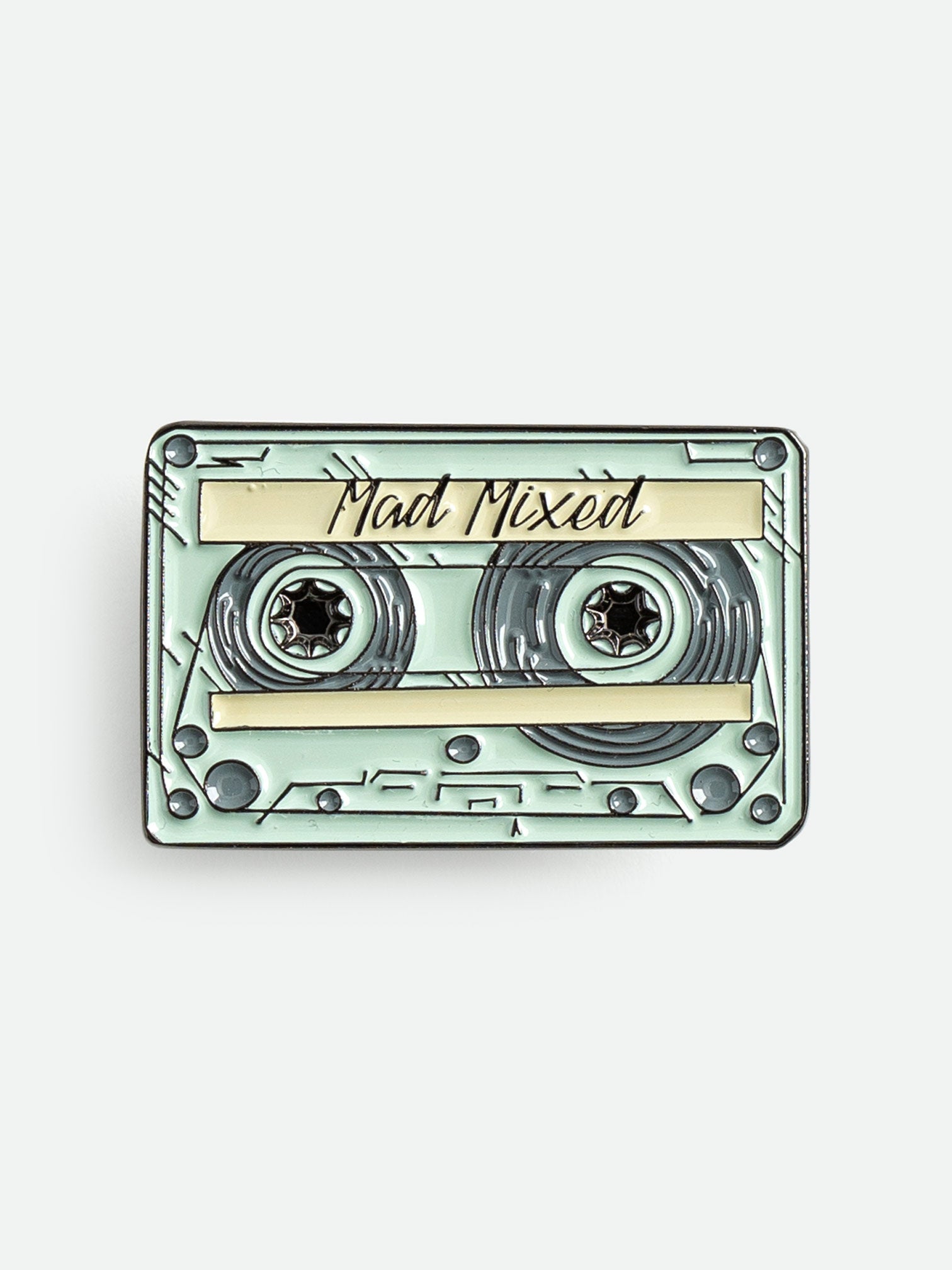 Mad Mixed Enamel Pin - Mosaic the Label