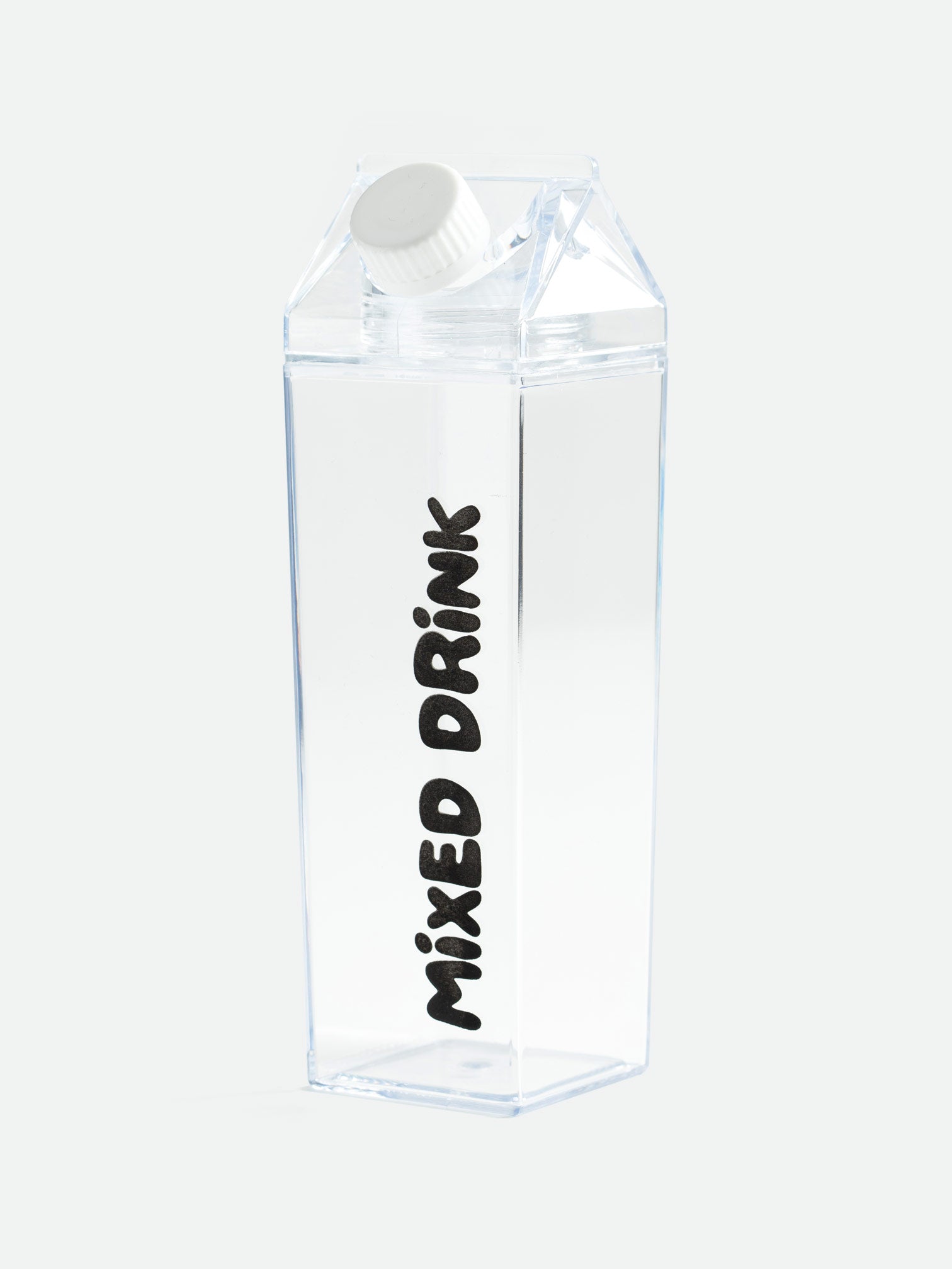 Mixed Drink' Milk Carton Beverage Bottle