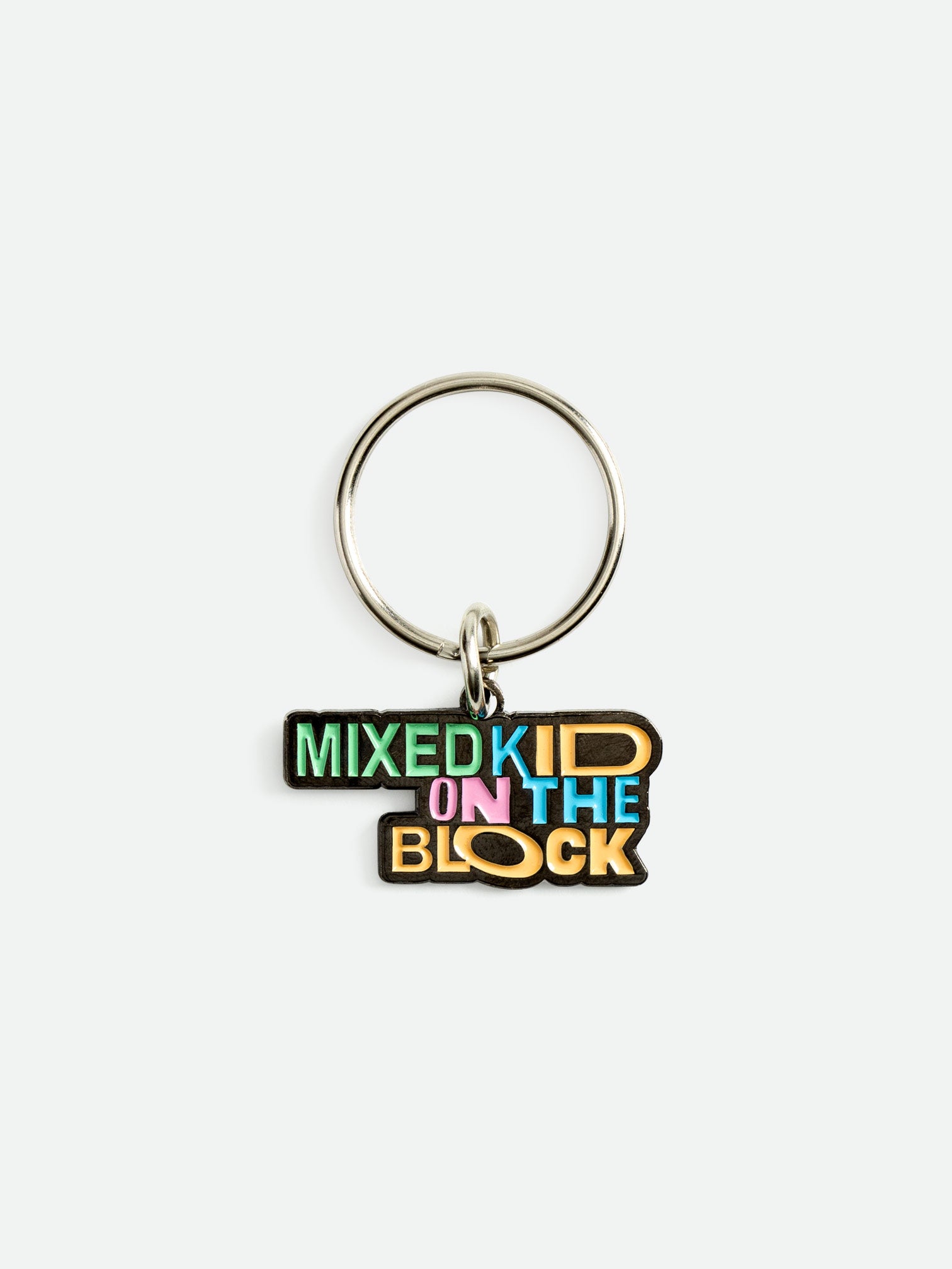 Mixed Kid on the Block Keychain - Mosaic the Label
